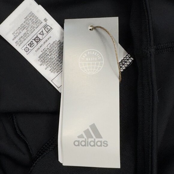 Adidas Womens Black Cycling Tights Padded Seat Compression Shorts Size 2X NEW - Picture 7 of 16